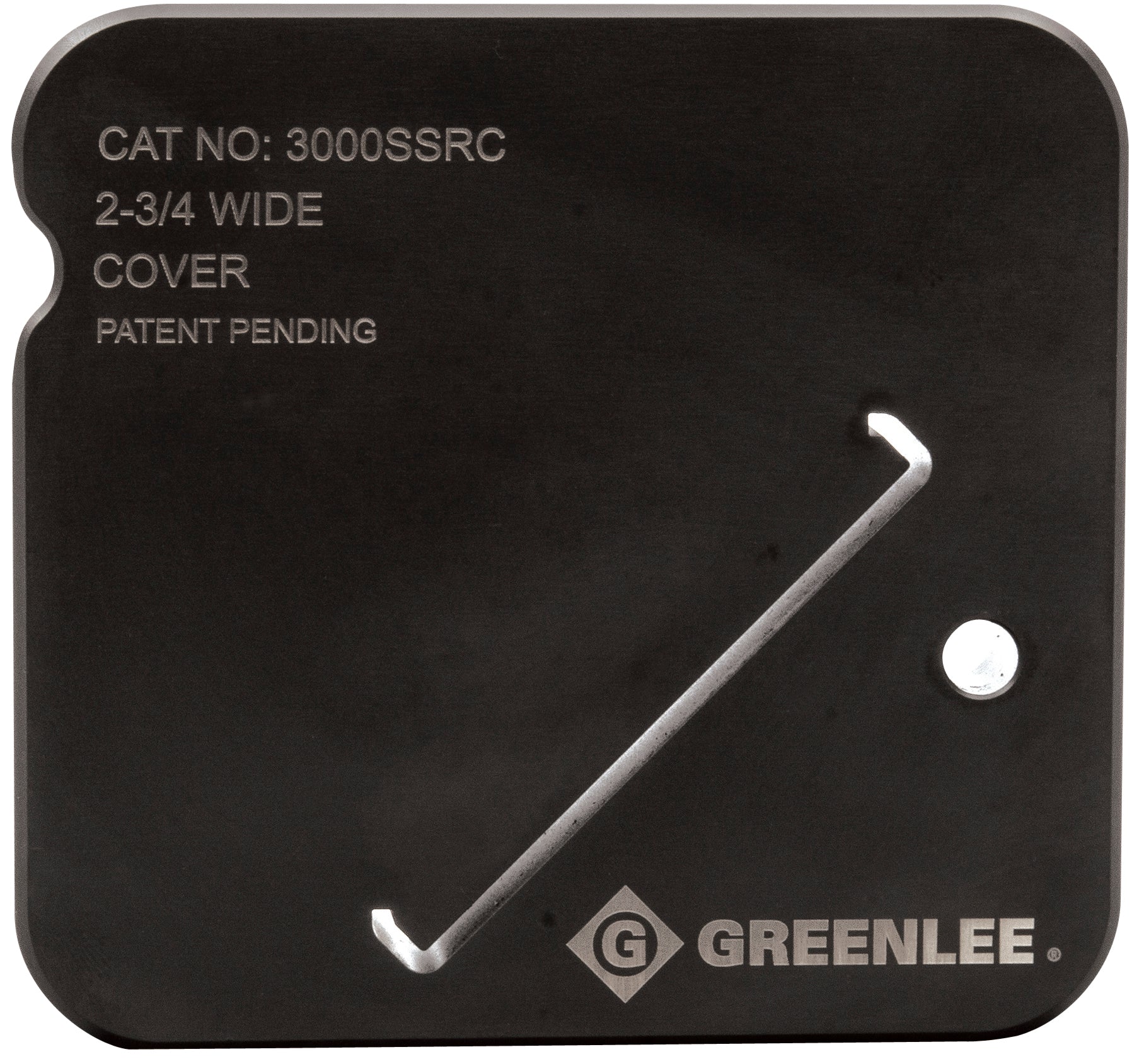 Conjunto de troqueles de acero Raceway Legrand serie 3000 (cubierta) Greenlee - Herramientas Manuales
