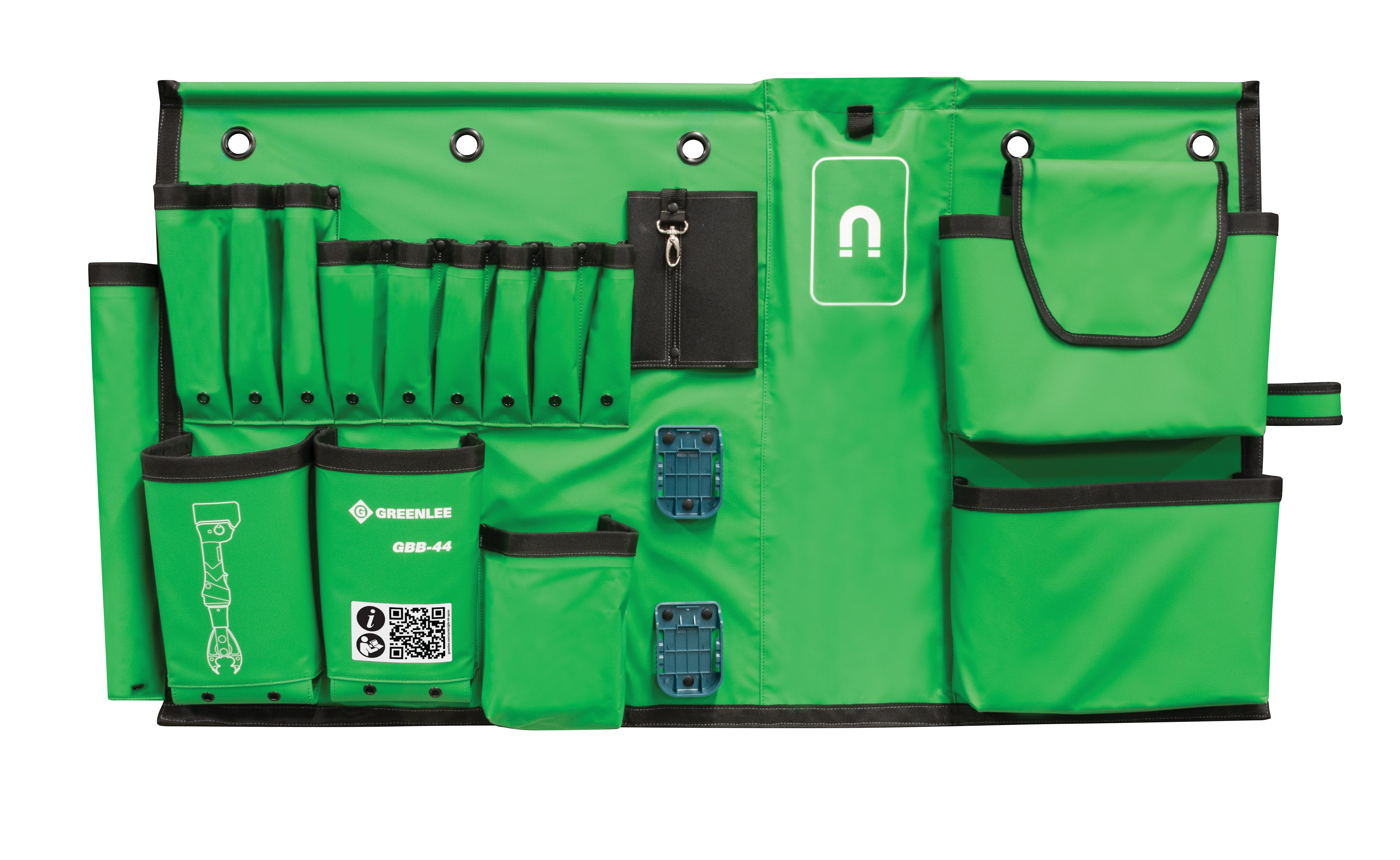 Delantal de almacenamiento de herramientas de 44 pulg Greenlee - Terminación de Cables