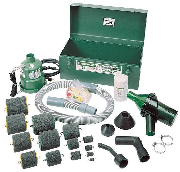 Soplador portátil para sistema de pesca mecánica Greenlee - Pasacables y Traccionadores
