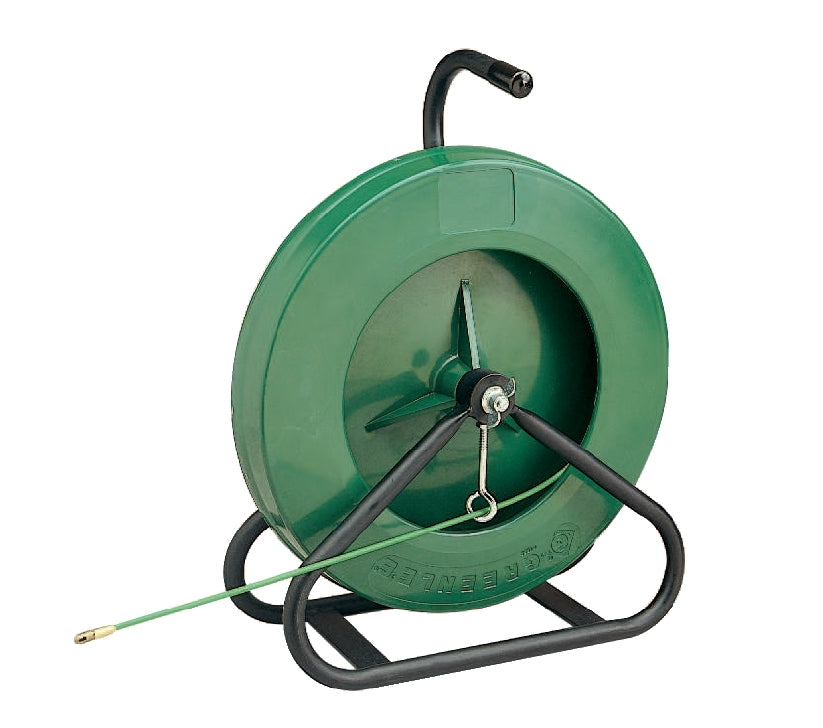 Cinta pasacables de fibra de vidrio de 0.187 pulg. x 250 pies en carrete Greenlee - Pasacables y Traccionadores