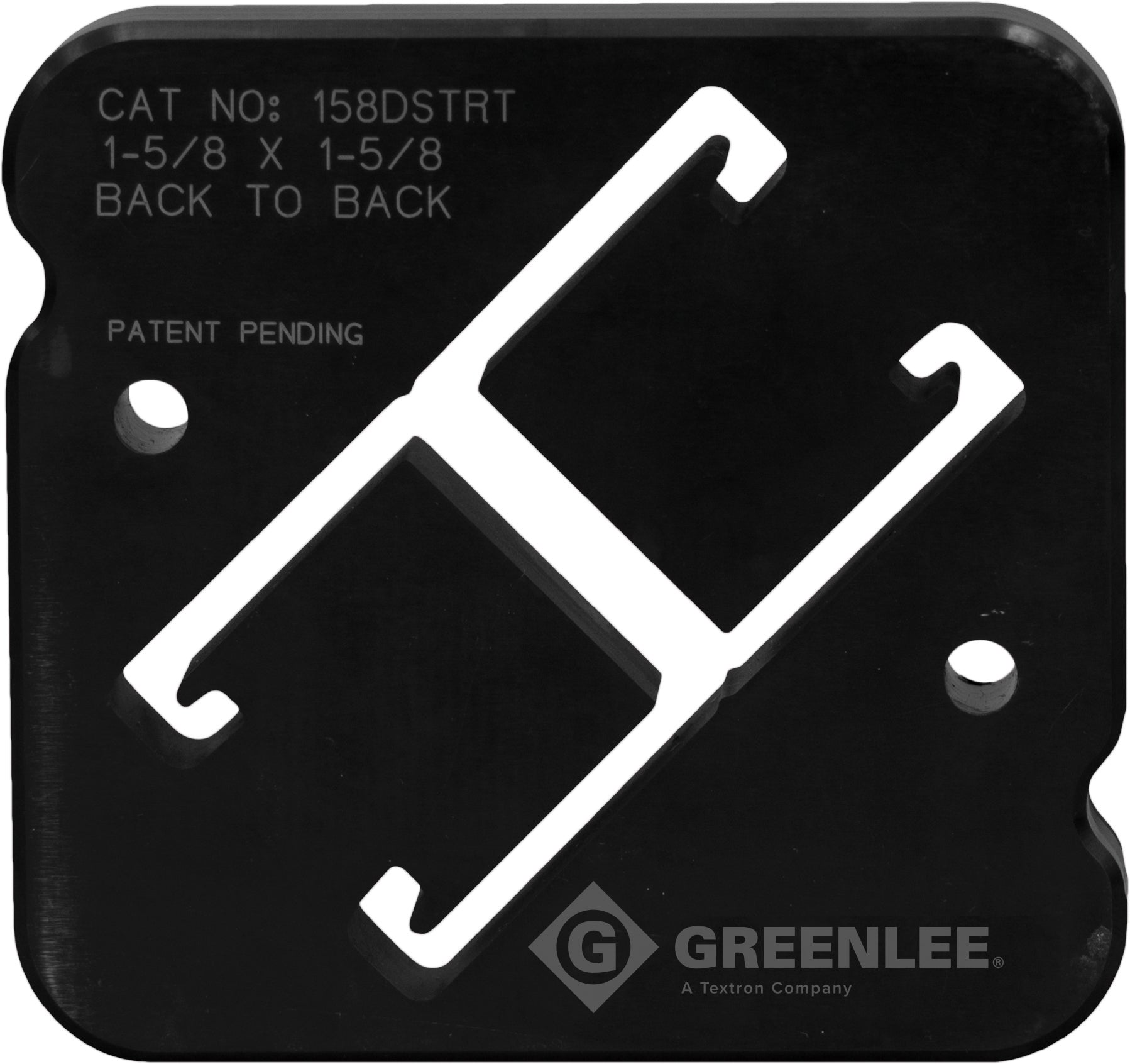 Troqueles para tirantes dobles Greenlee - Herramientas Manuales