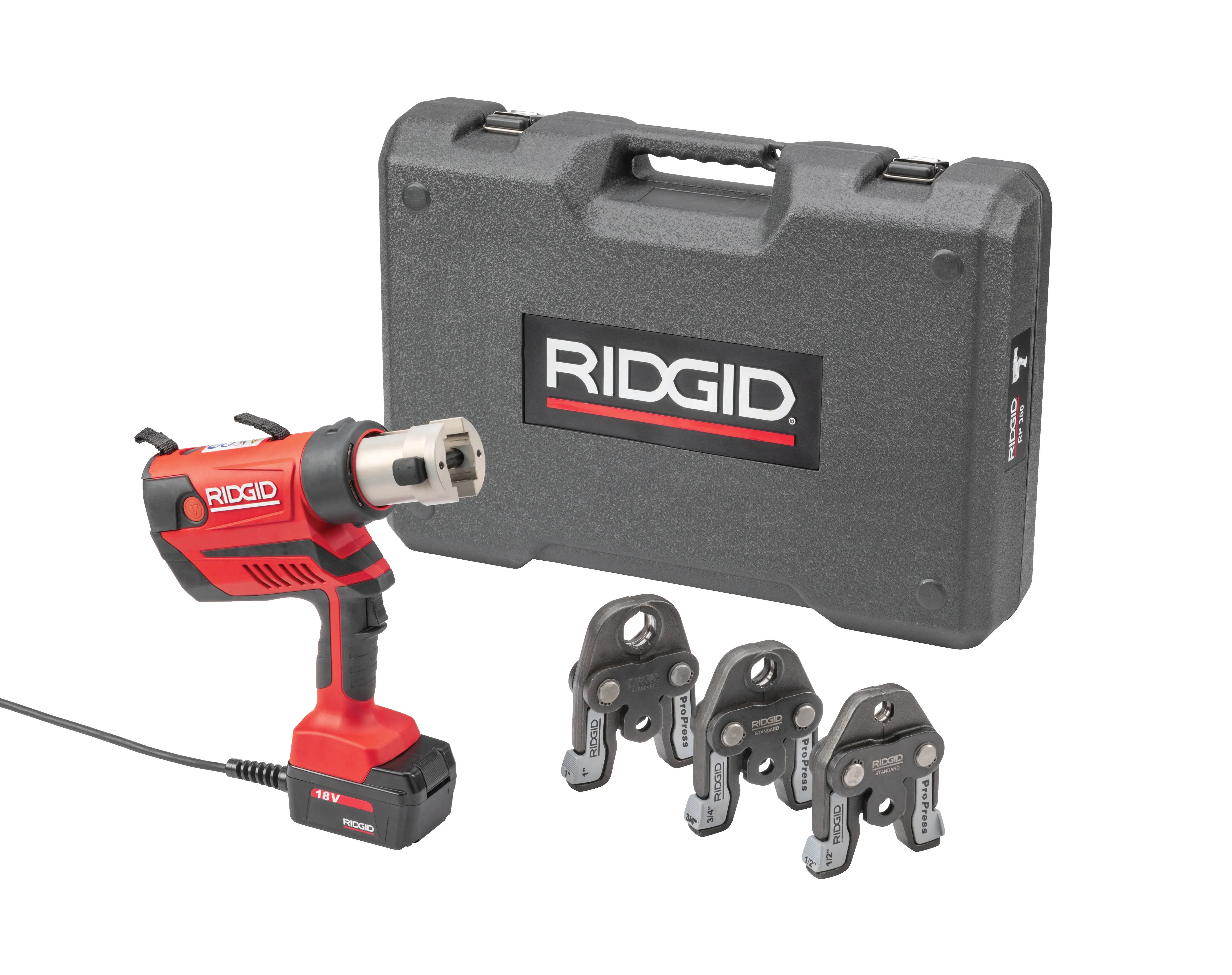 RIDGID 67073 - Kit con Cable RP 350 c/ mordazas ProPress 1/2-1 pulg.