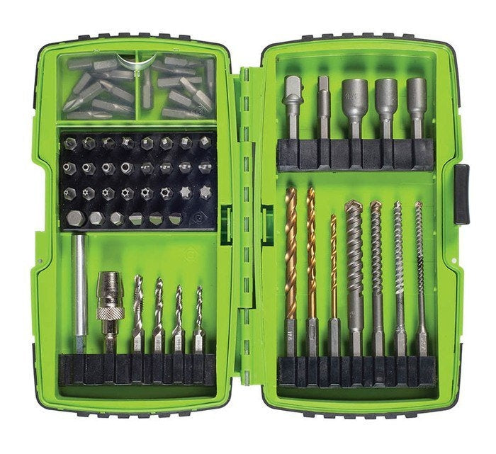 Juego de brocas/mechas para electricistas de 68 piezas Greenlee - Sacabocados