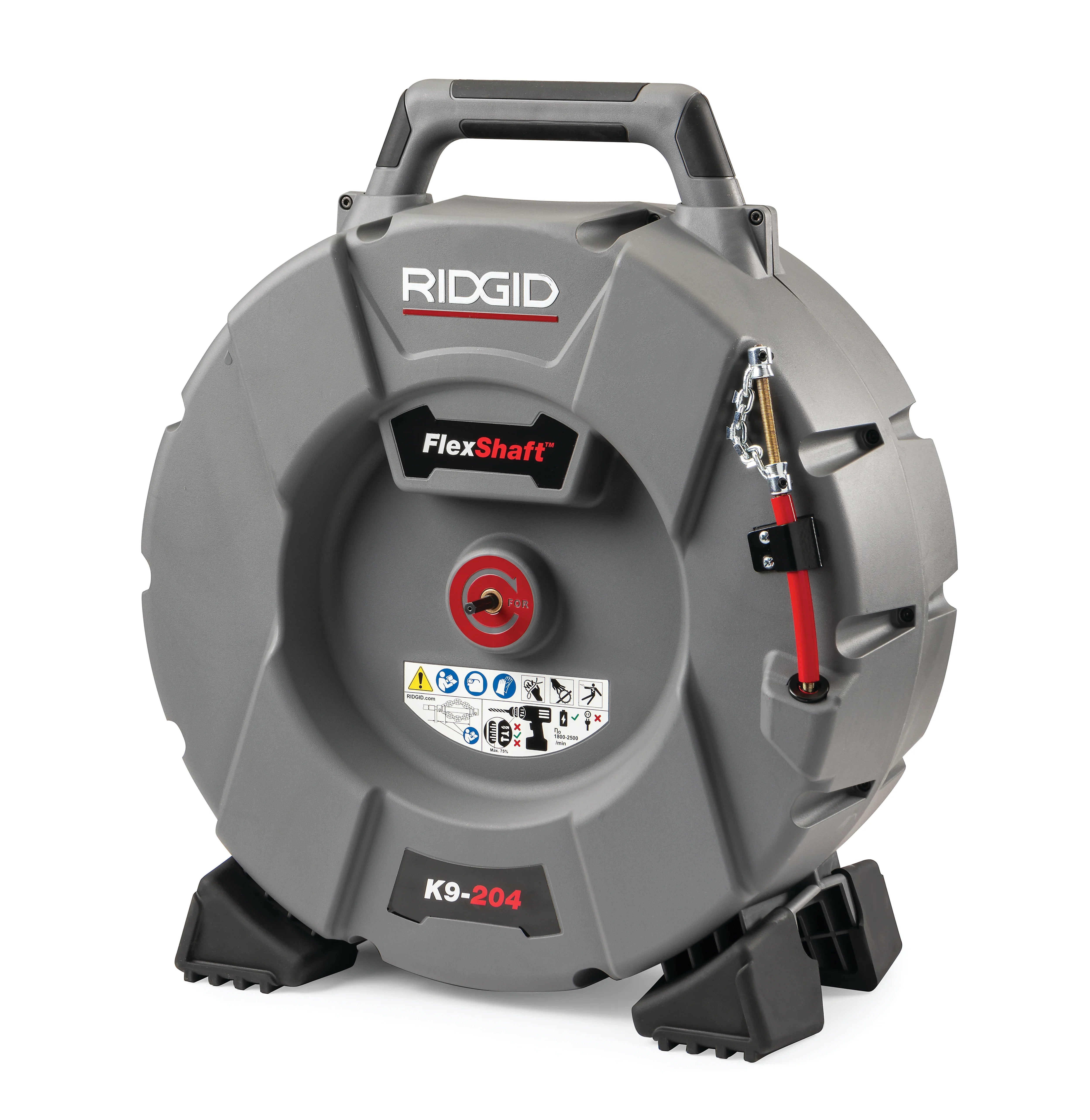 RIDGID 73123 - Removedor con cadena simple de punta de carburo K9-204 de 2 en - Vista 2