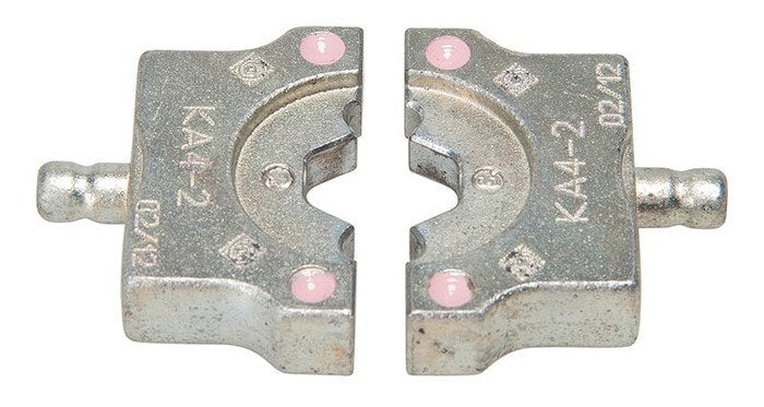 Juego de troqueles para engarzado de aluminio N°. 2 (Ka4-2) Greenlee - Terminación de Cables