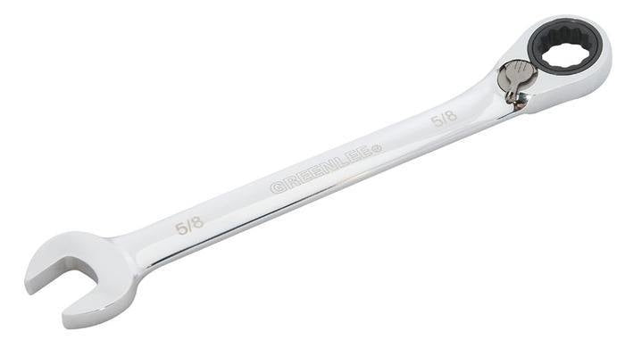 Llave de trinquete combinada de 5/8 pulg. Greenlee - Herramientas Manuales