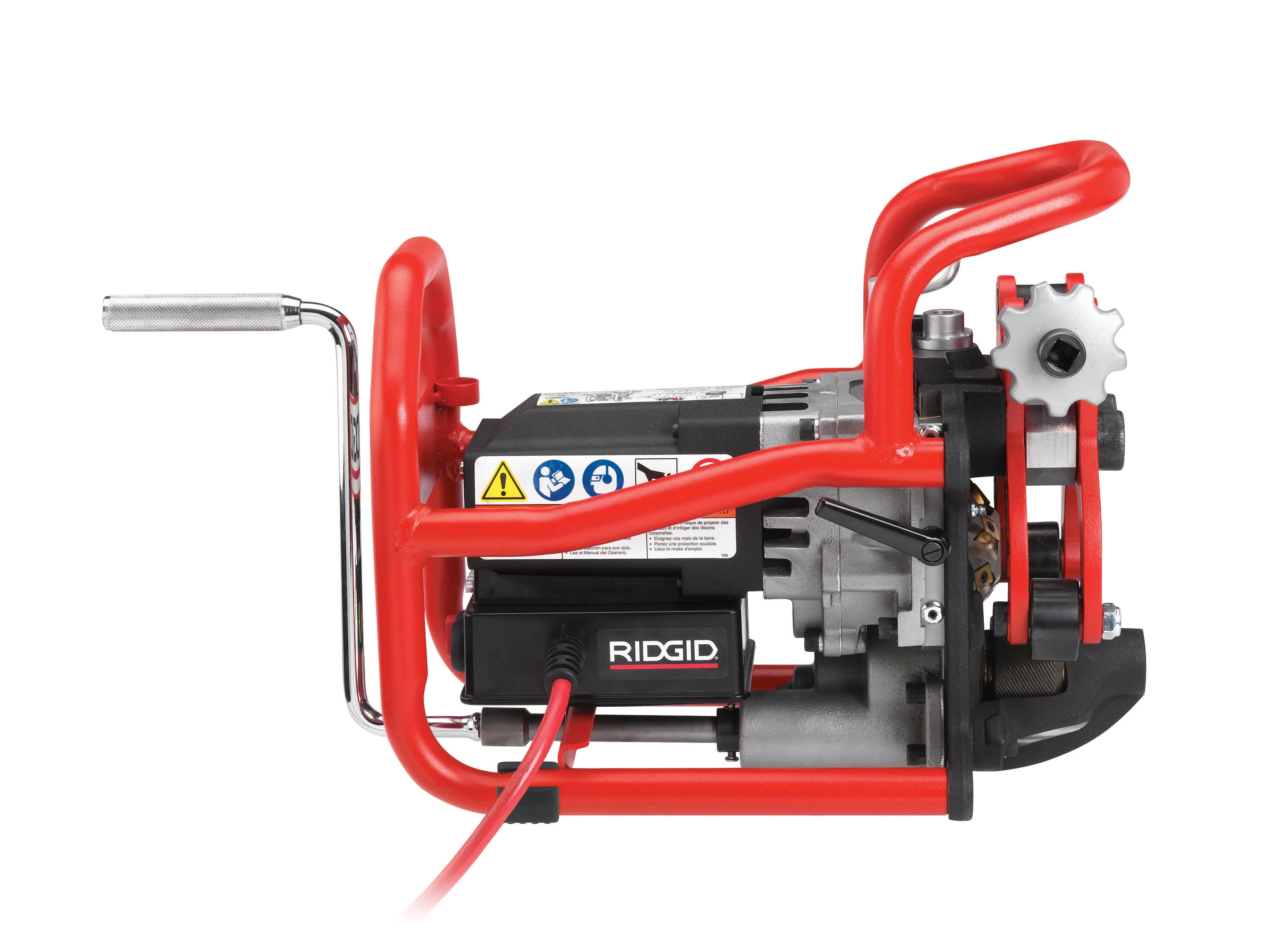 RIDGID 55088 - Biseladora de tubos Portátil con cabezal cortador de 30° 120 V - Vista 7