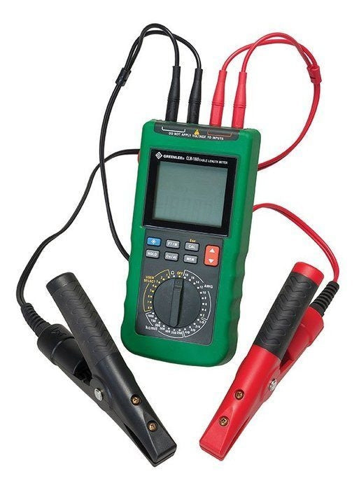 Medidor de longitud de cable (CLM-1000) Greenlee - Prueba y Medición