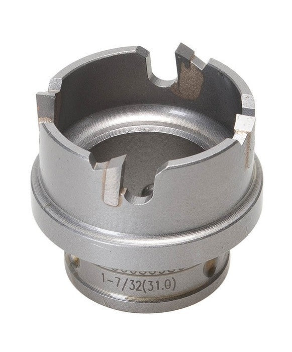Cortador de punta de carburo para orificios de 1-7/32 pulg. de cambio rápido Greenlee - Sacabocados
