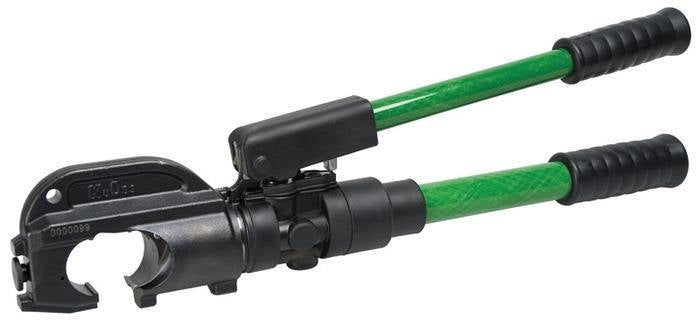 Herramienta de engarzado hidráulico de 12 Toneladas de abertura de 1,4 pulg (32 Mm) Greenlee - Terminación de Cables