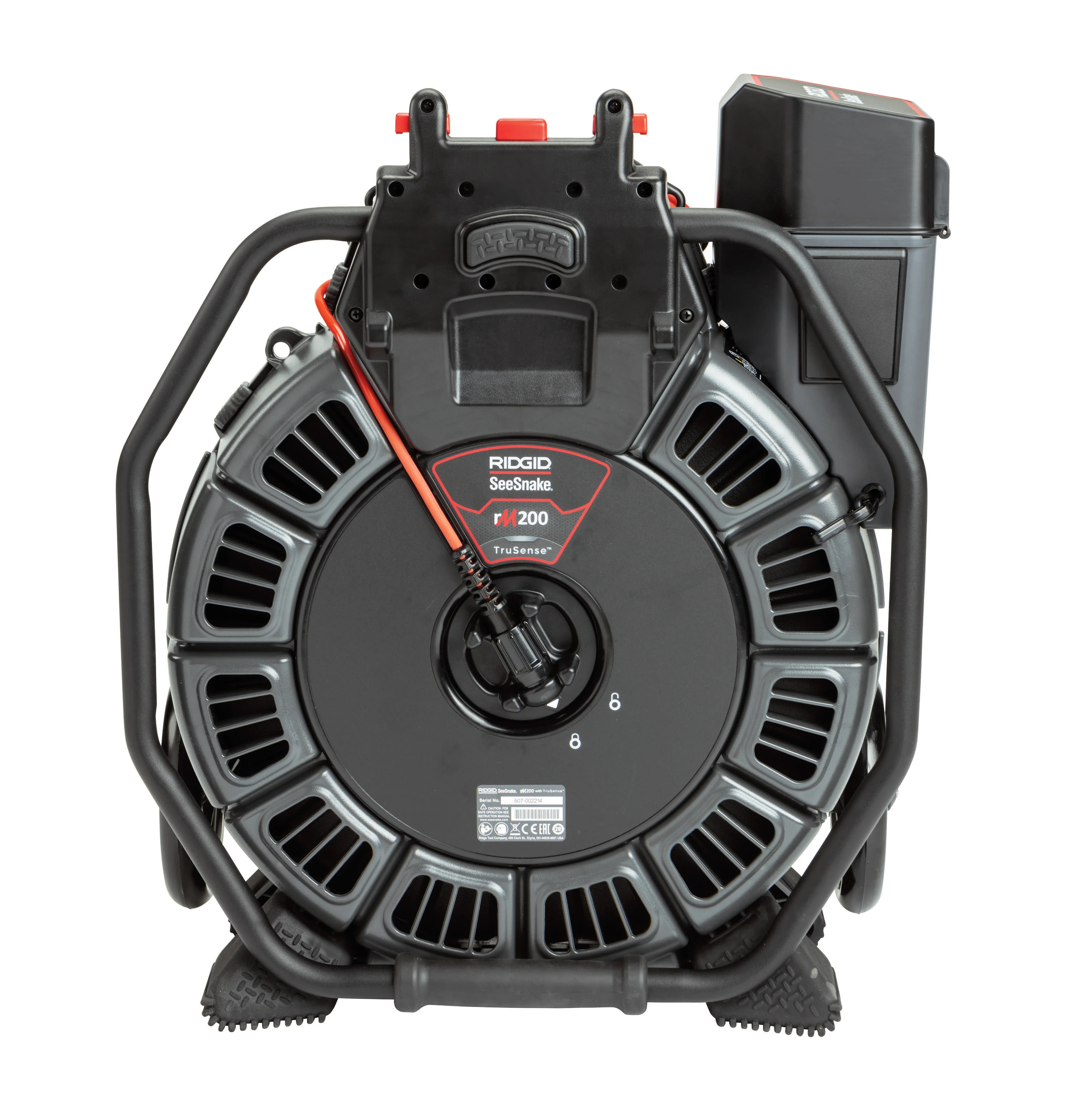 RIDGID 63658 - Carrete SeeSnake® rM200A (200') con cámara autonivelante TruSense® - Vista 7