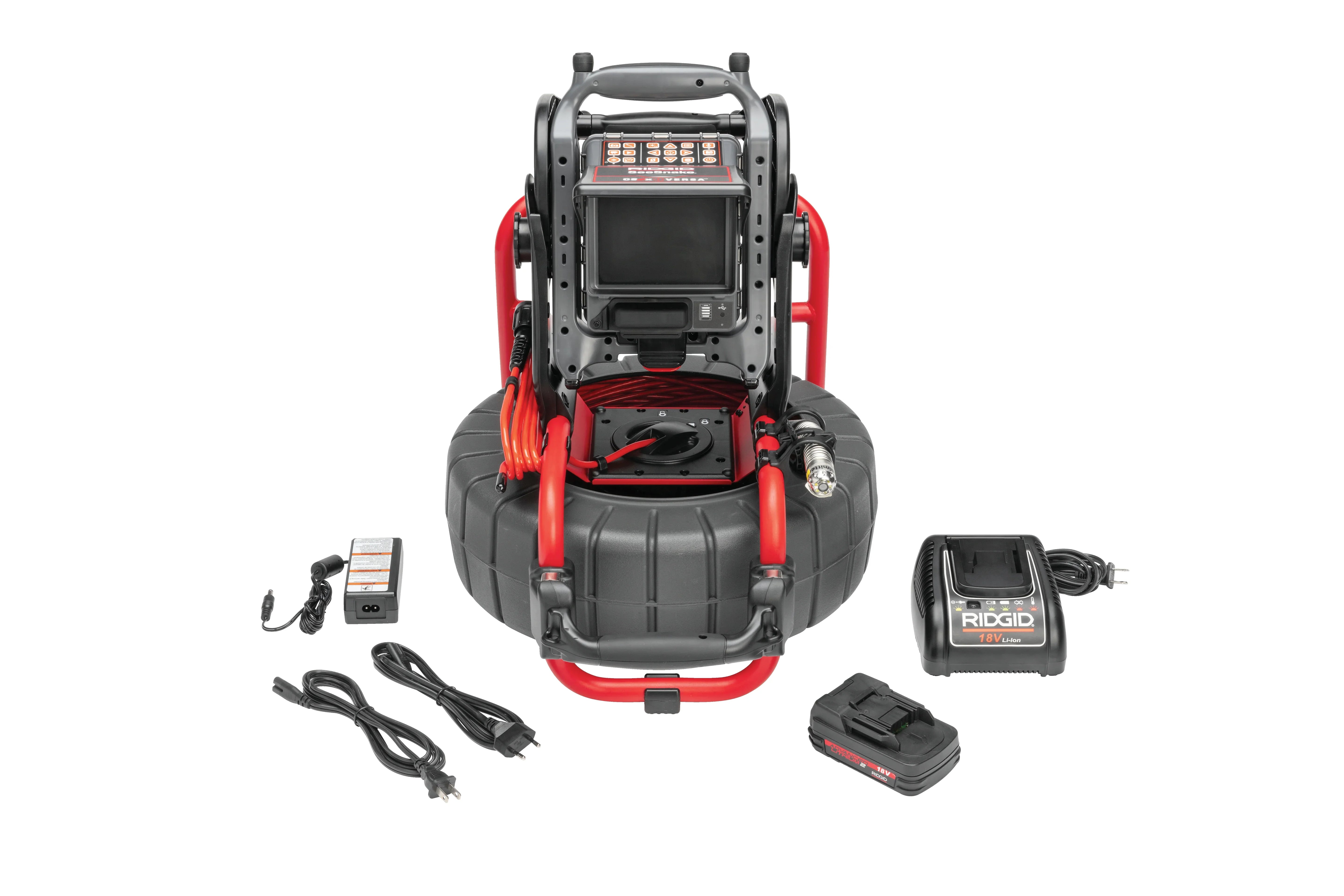RIDGID 65103 - Sistema SeeSnake® Compact2 con Monitor CS6x VERSA de bateríA y cargador