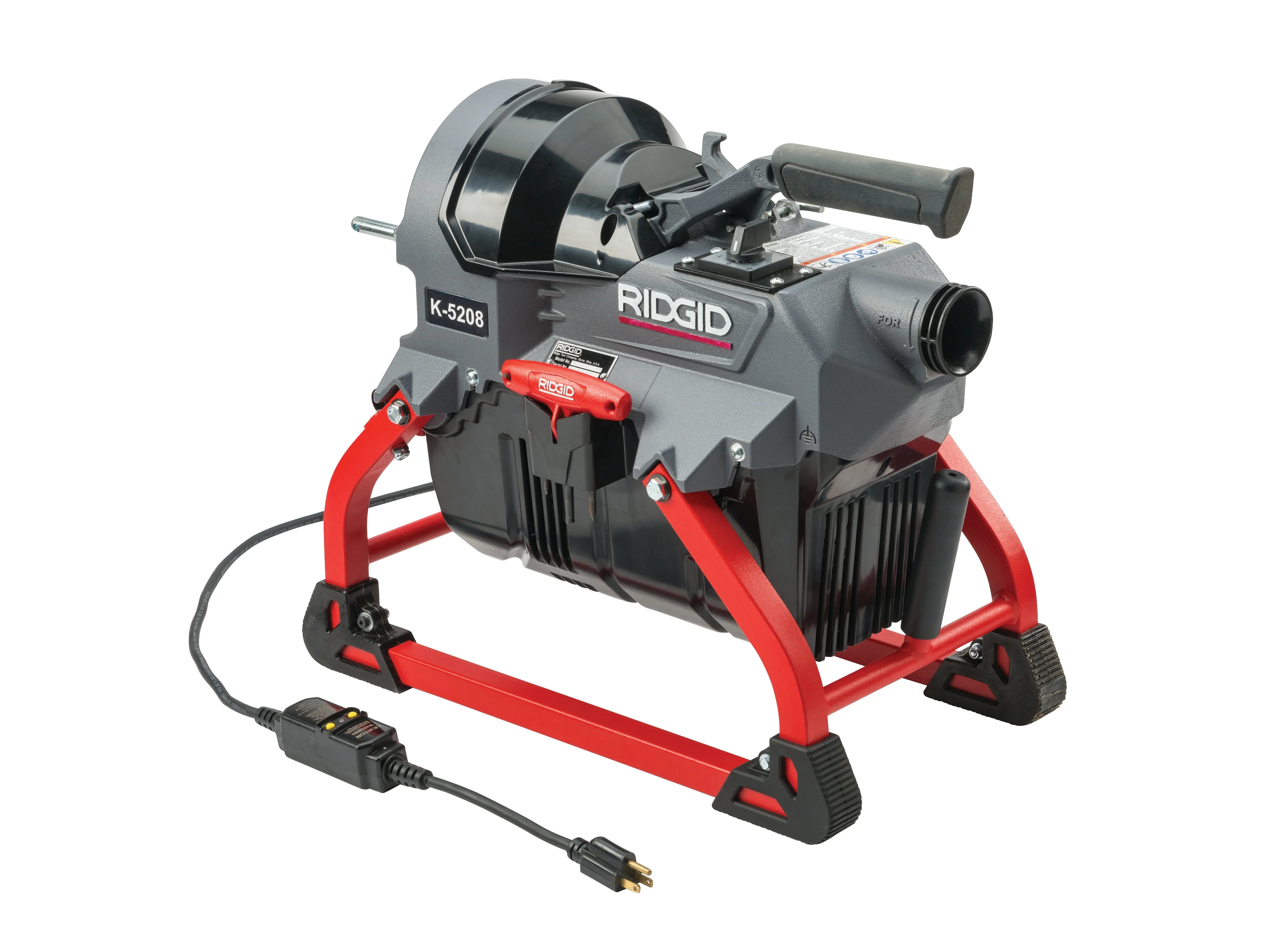 RIDGID 61693 - Máquina K-5208 115 V 60 Hz con manguera 4 cables y caja de herramientas - Vista 9