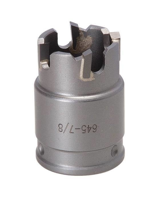 Cortador de punta de carburo para orificios de 1-1/8 pulg. de cambio rápido Greenlee - Sacabocados