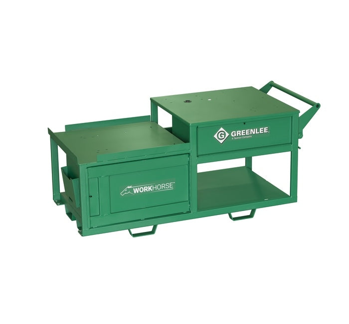 Carro de curvado y roscado Workhorse Greenlee - Almacenamiento