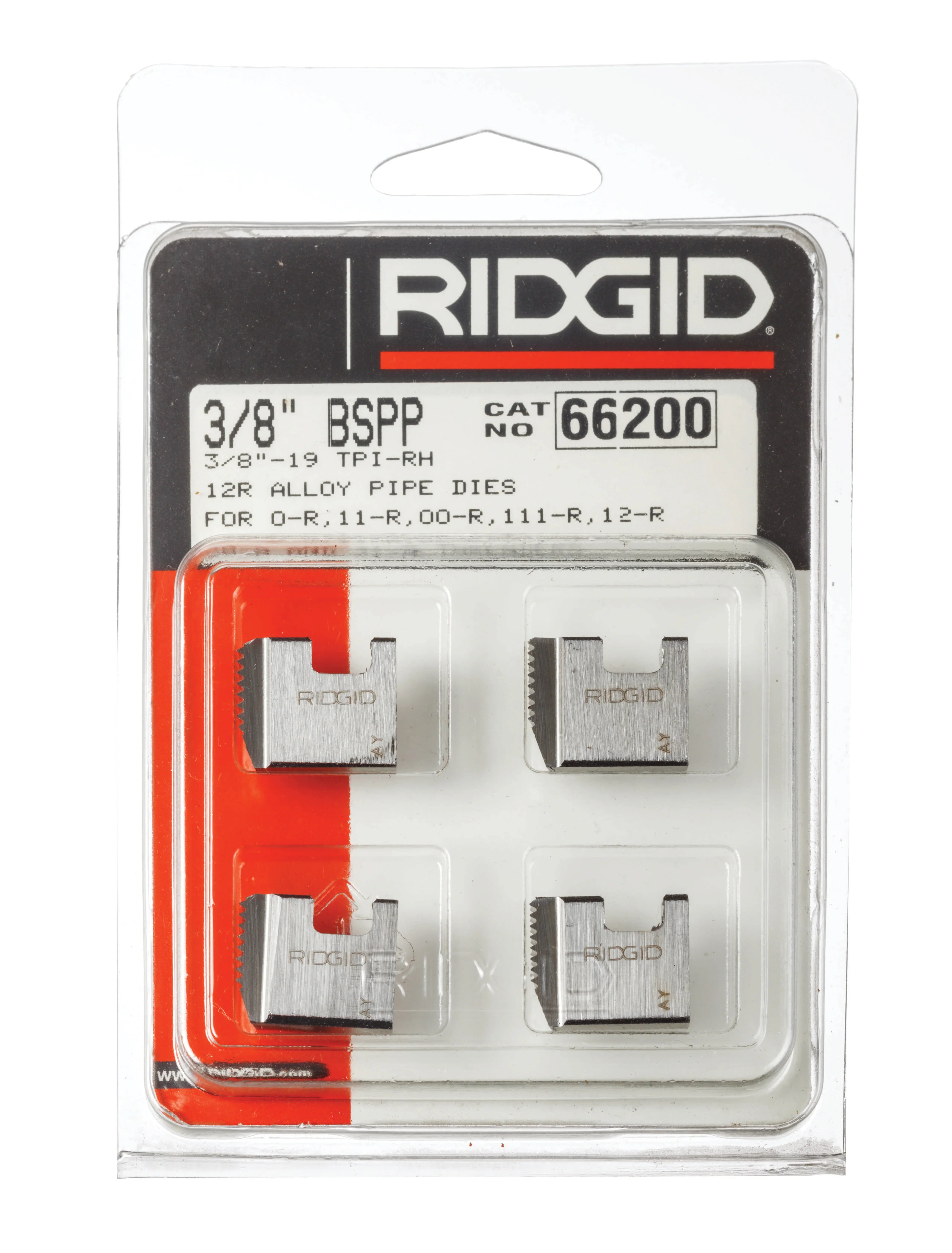 RIDGID 66200 - Dados 12R 3/8 BSPP - Vista 2