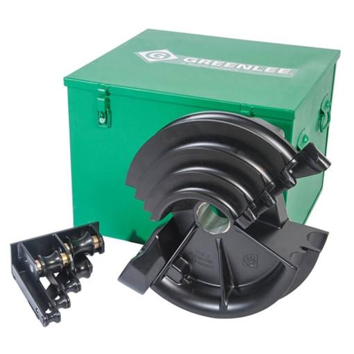 Grupo de zapatas para conducto rígido con revestimiento de PVC de 1/2 pulg. a 2 pulg. Greenlee - Curvado
