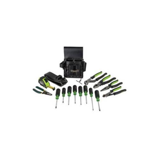 Juego de herramientas para electricista de 16 piezas (métrico) Greenlee - Herramientas Manuales