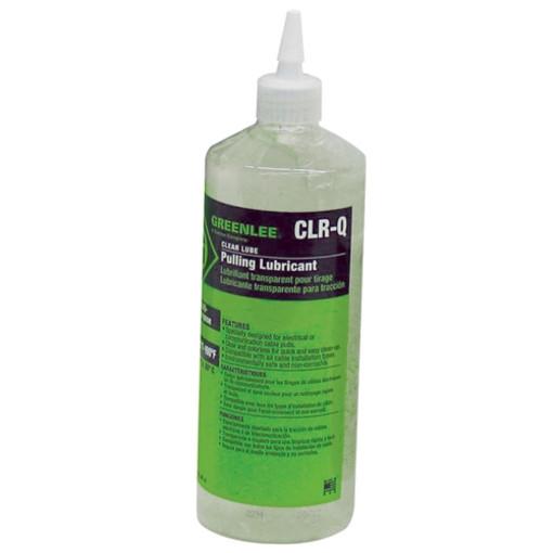 Lubricante transparente de extracción, 1/4 de galón Greenlee - Pasacables y Traccionadores