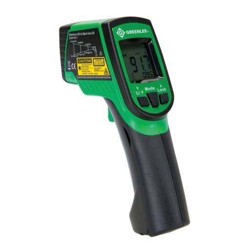Termómetro infrarrojo láser doble Greenlee - Prueba y Medición