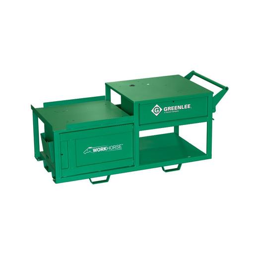 Carro de curvado y roscado Workhorse Greenlee - Almacenamiento