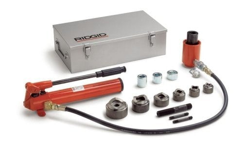 RIDGID 24578 - 1/2 pulg. - 4 pulg. Juego de Sacabocados Hidráulico 24578