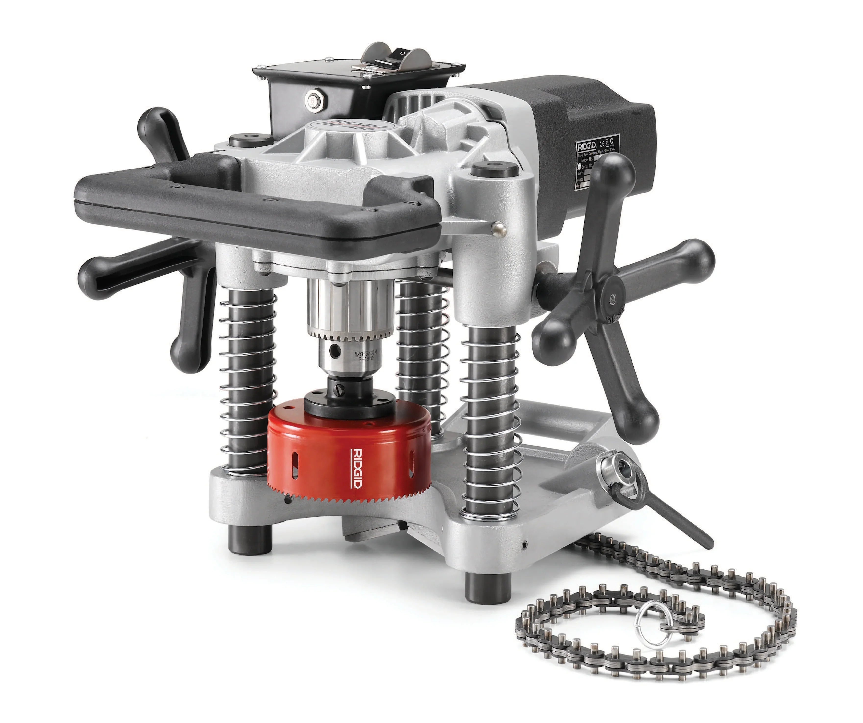 RIDGID 57597 - Herramienta perforadora de 4-3/4 pulg. 230 V - Vista 2