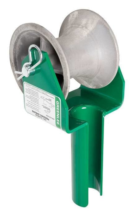 Polea de alimentación para conducto de 2-1/2 pulg. Greenlee - Pasacables y Traccionadores