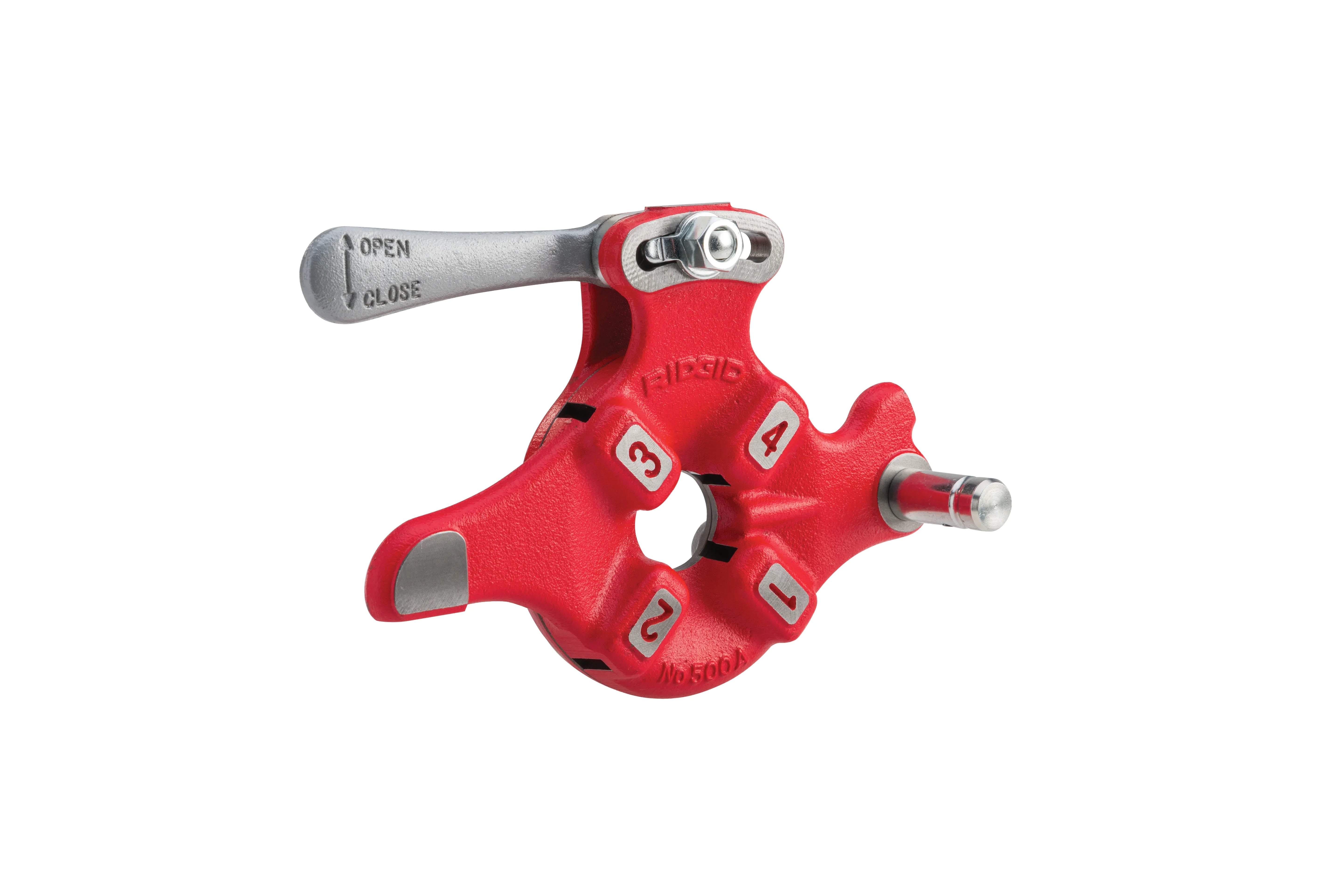 RIDGID 42047 - Troquel de roscado 500A 1/8 pulg. Mono derecho QO - Vista 2
