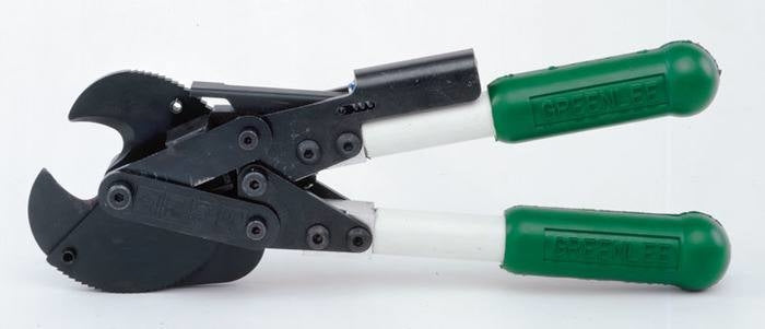 Cortador de cables de trinquete de alto rendimiento, 15-1/2 pulg. Greenlee - Terminación de Cables