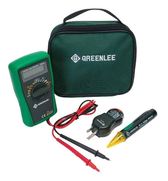 Kit eléctrico básico (Tk-30A) Greenlee - Prueba y Medición