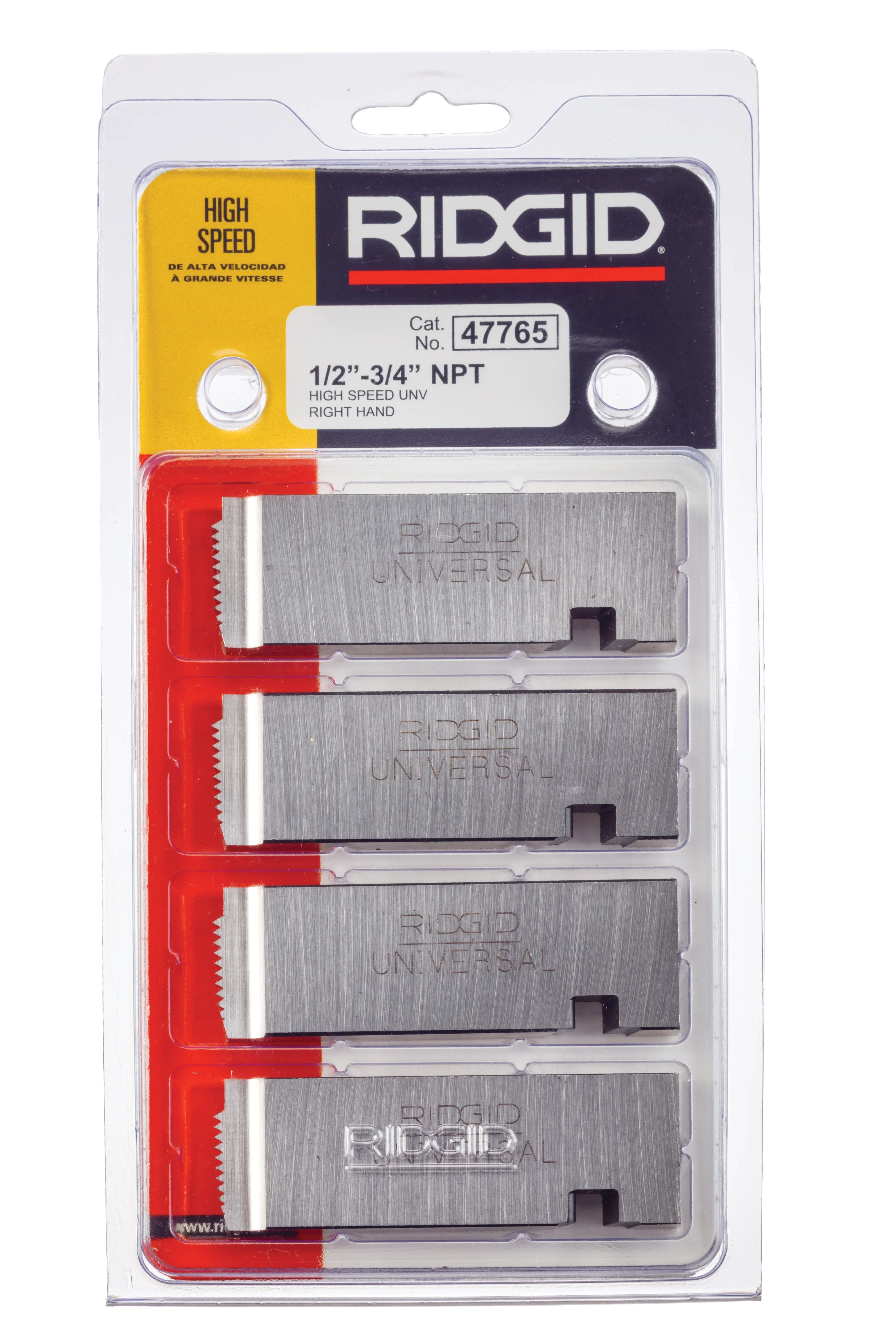 RIDGID 47765 - 1/2 pulg.-3/4 pulg. Peine para Roscar Universal 47765