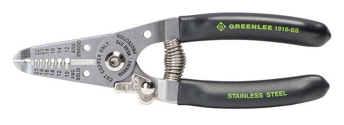 Pelacables de acero inoxidable (10-20 AWG) Greenlee - Herramientas Manuales
