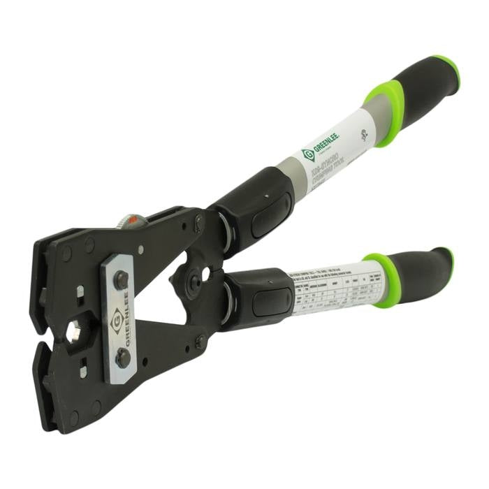 Engarzadora mecánica (1Awg-250) Greenlee - Terminación de Cables