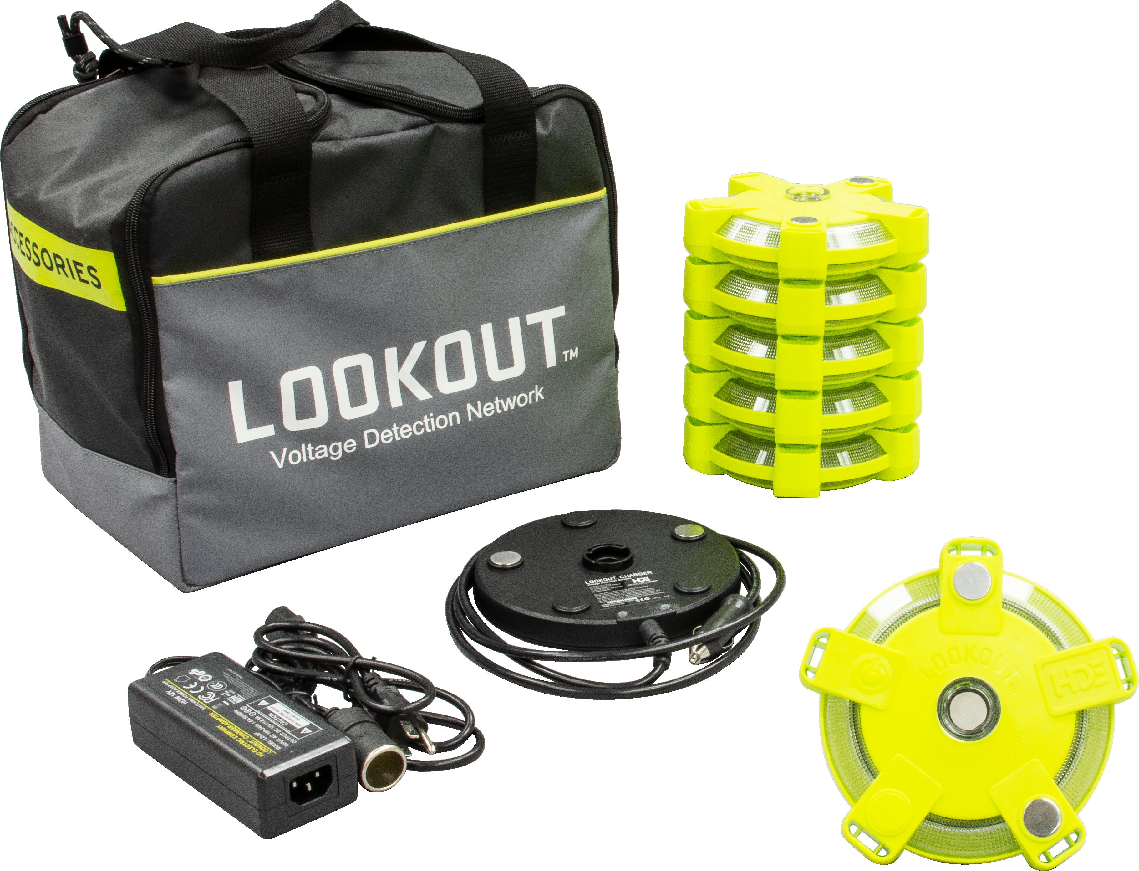 Red de detección de tensión Lookout® Greenlee - Prueba y Medición