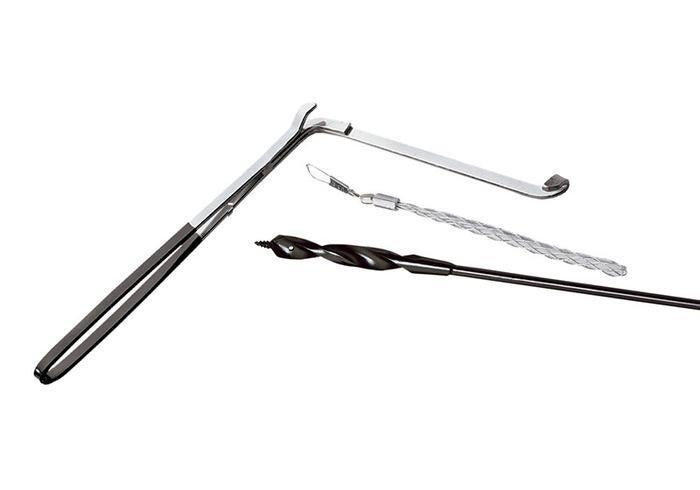 Kit D'Versibit con broca de 9/16 pulg. de herramienta de colocación y agarre para traccionar cables... Greenlee - Sacabocados