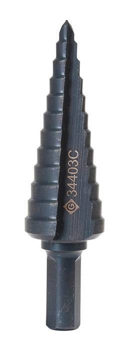 Broca cónica de cobalto No. 3 Greenlee - Sacabocados