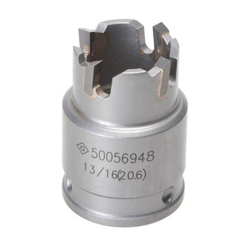Cortador de punta de carburo para orificios de 13/16 pulg. de cambio rápido Greenlee - Sacabocados