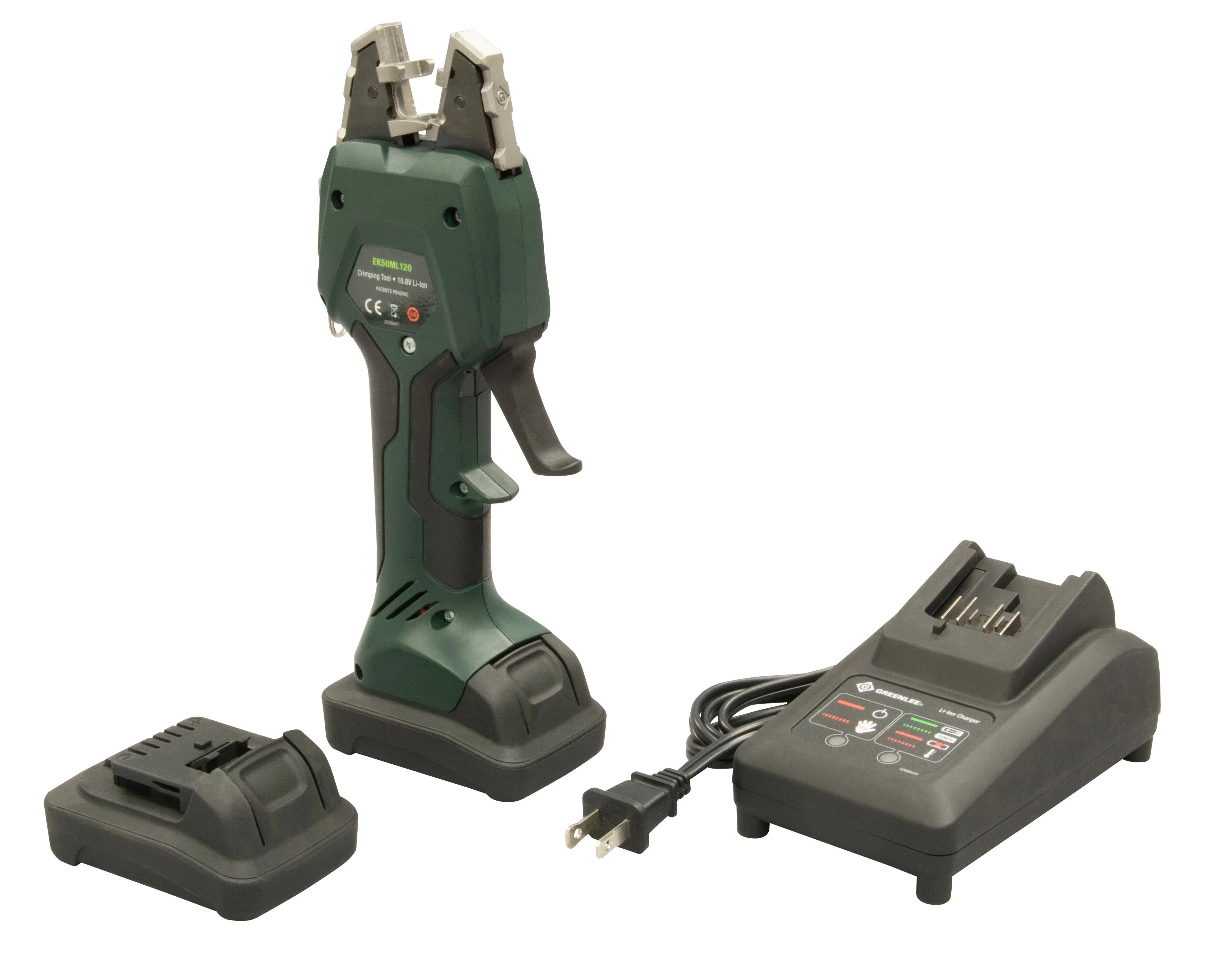 Microcortador ES50ML120 con batería de 1.5 Ah con cargador de 110 V Greenlee - Terminación de Cables