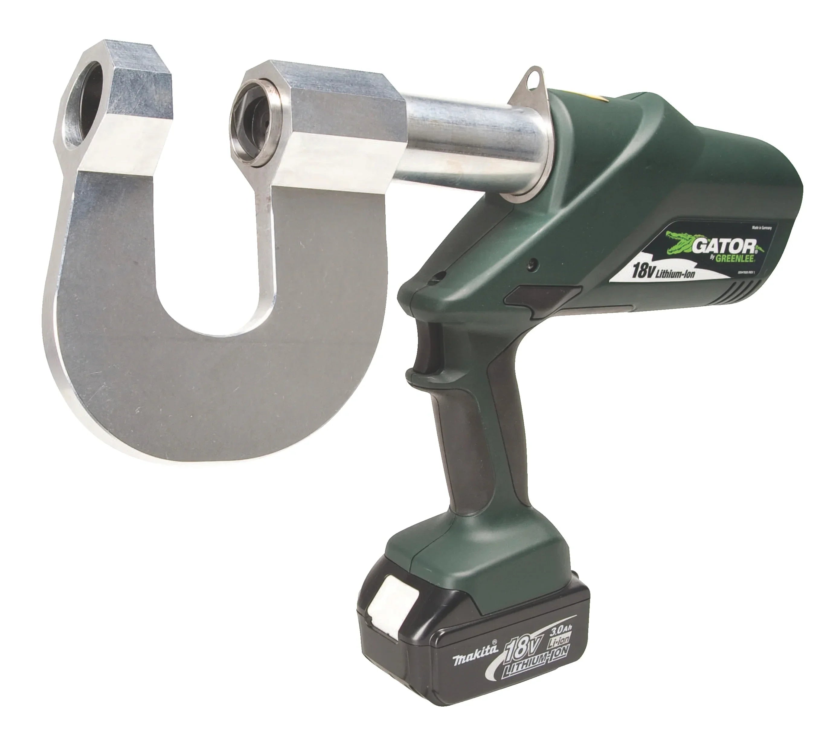 Perforadora de pernos hidráulica con batería 230 V