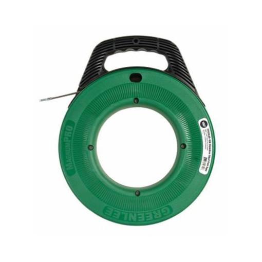 Cinta Greenlee FTSS438-100 MagnumPro inoxidable pescado de acero con caja de 1/8" x 100'