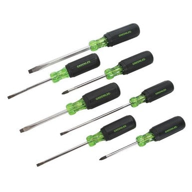 Juego de destornilladores de 7 piezas Greenlee - Herramientas Manuales