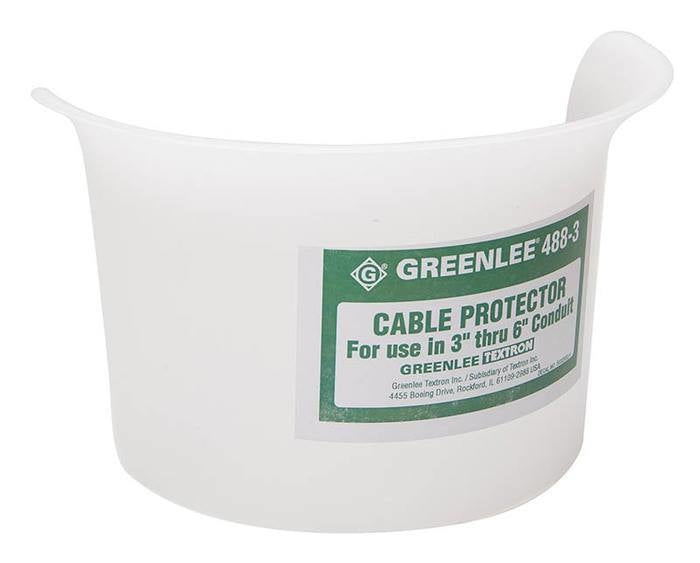 Protector de cable de nailon de 3 pulg. a 6 pulg. Greenlee - Pasacables y Traccionadores
