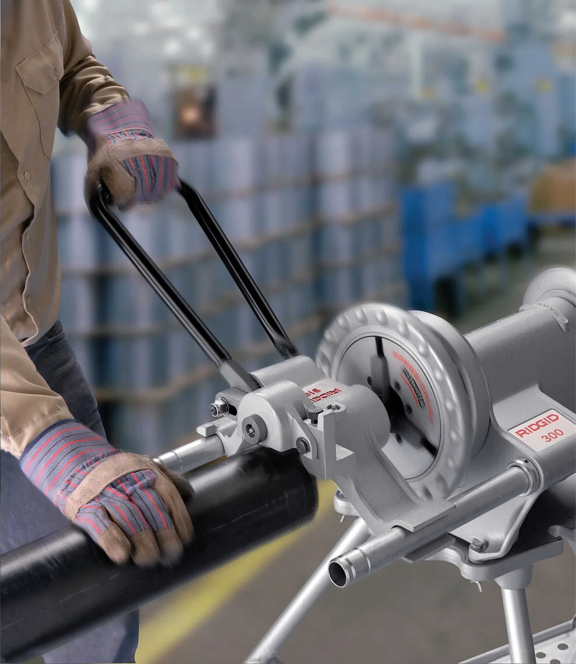 RIDGID 48307R - Ranuradora de rodillos para 300 compacta/1233 - Vista 3