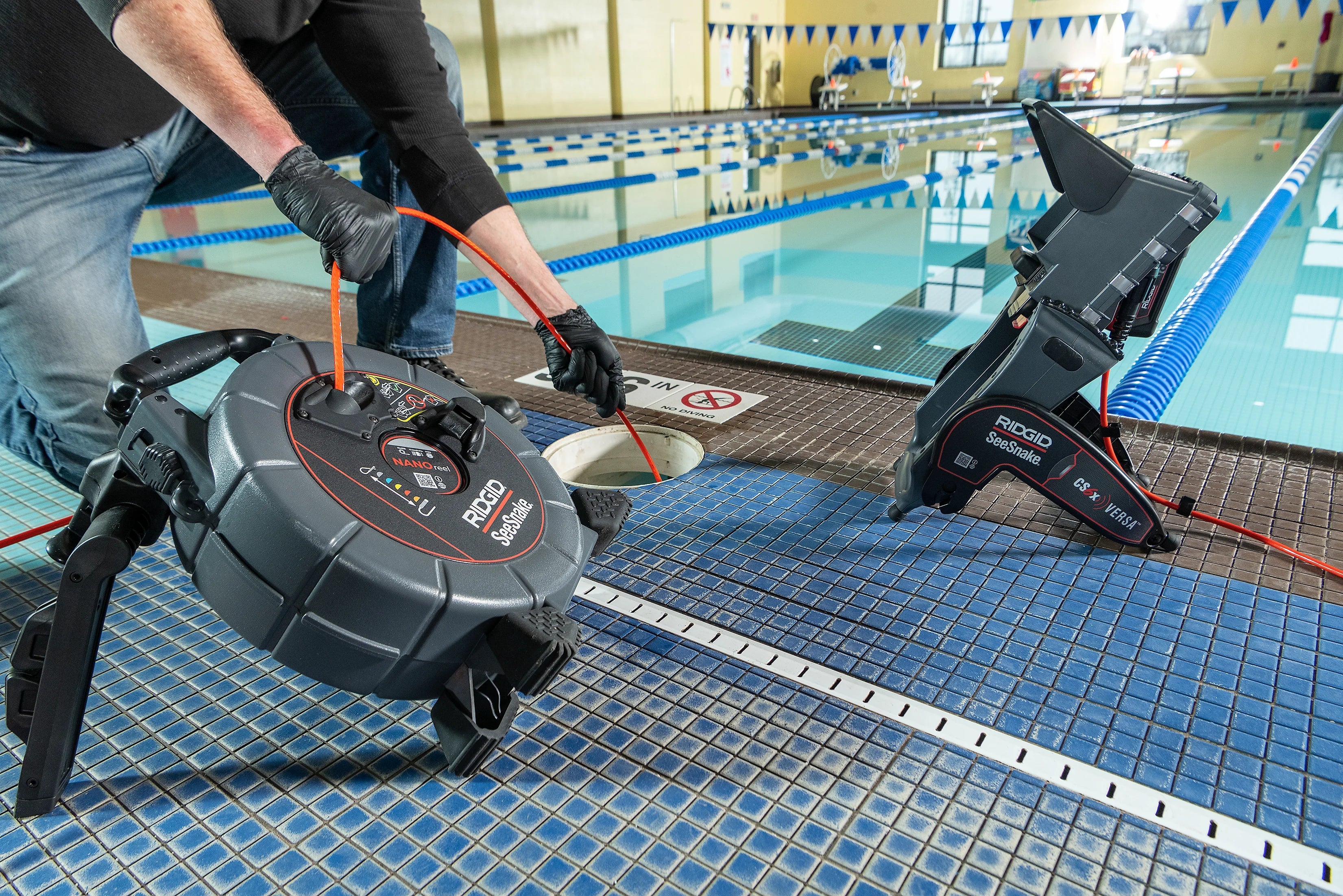 RIDGID 70038 - Cámara de inspección SeeSnake nanoReel