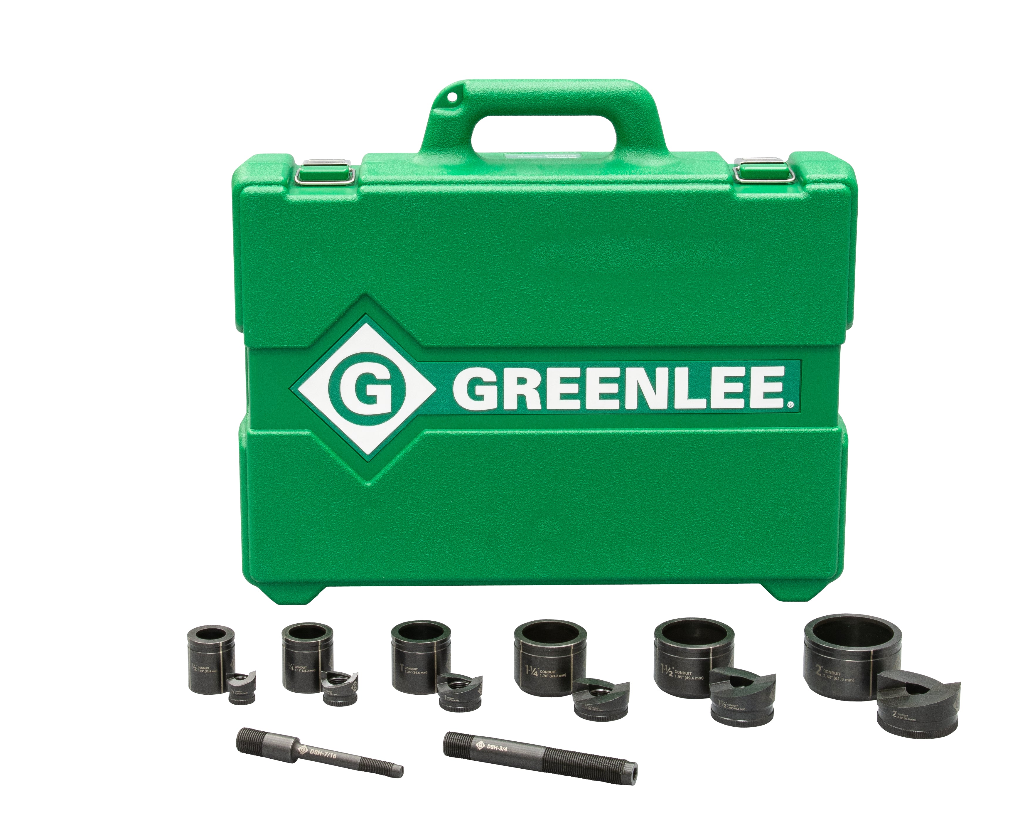 Slug-Buster® de 1/2 pulg-2 pulg para ariete y bomba manual Greenlee - Sacabocados
