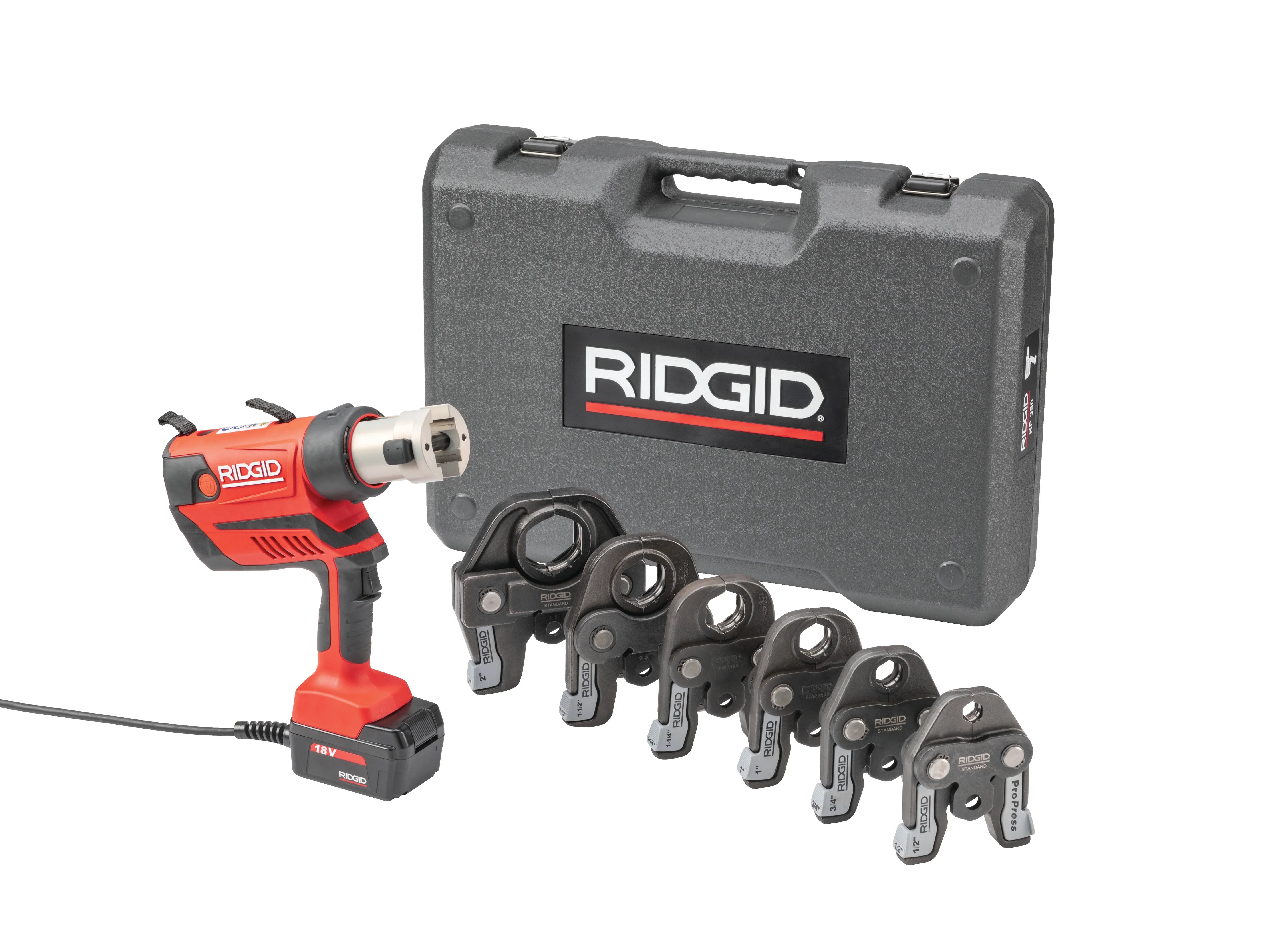 RIDGID 67068 - Kit con Cable RP 350 c/ mordazas ProPress 1/2-2 pulg.