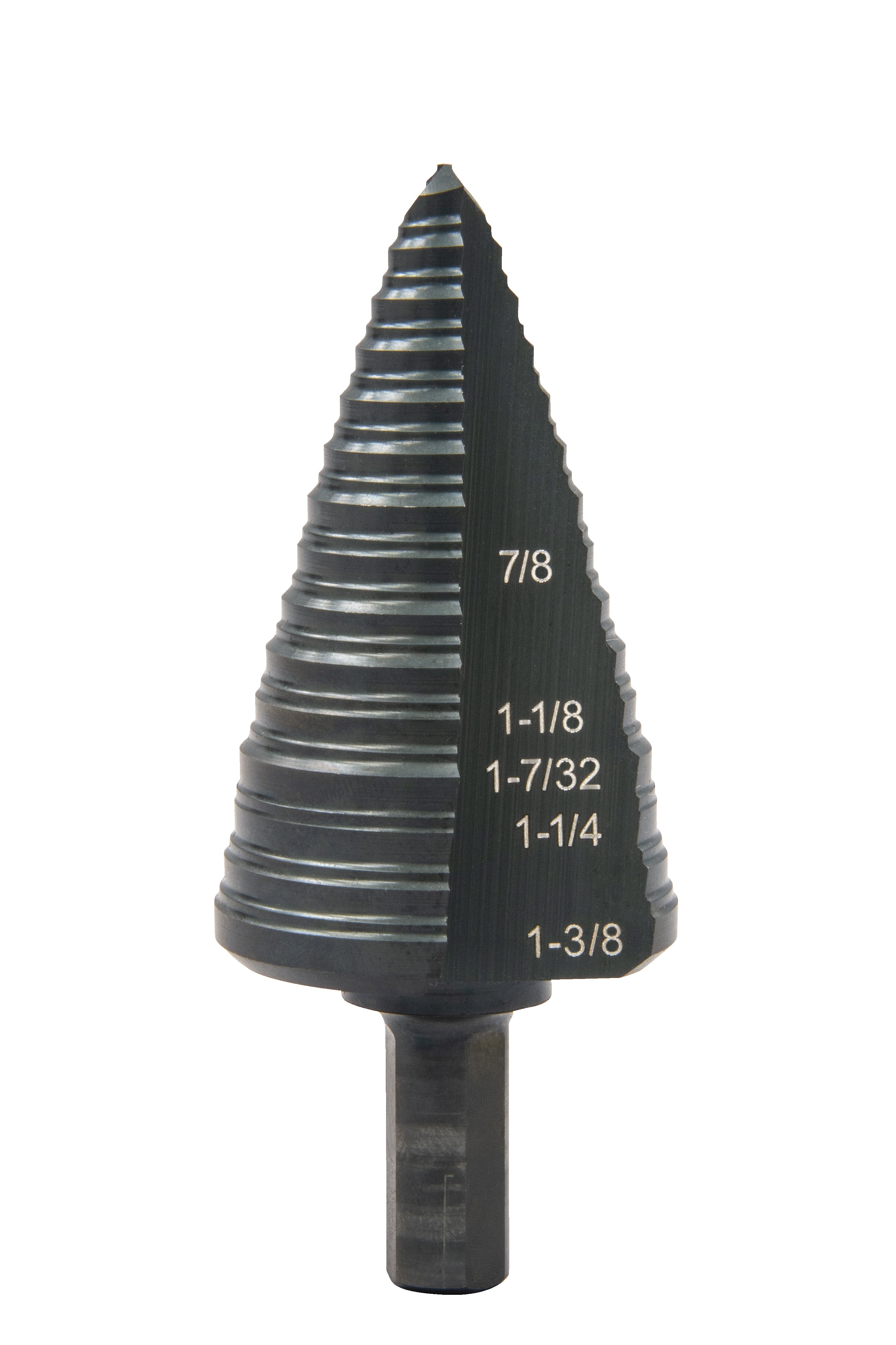 Broca escalonada de 1 3/8 pulg (N.° 12) Greenlee - Sacabocados