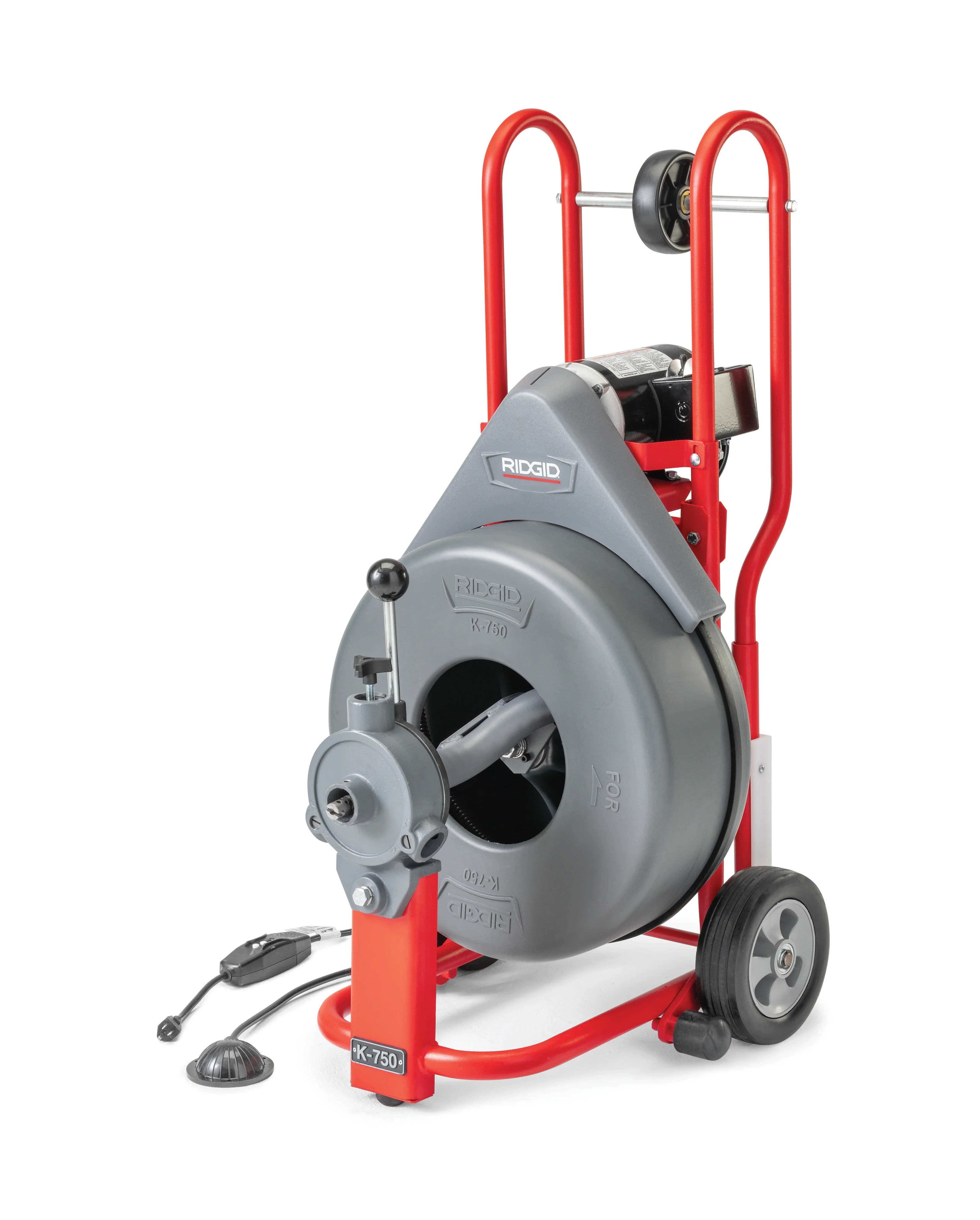 RIDGID 41977 - Máquina con guantes y AUTOFEED con cable espiral de 3/4 pulg. - Vista 6