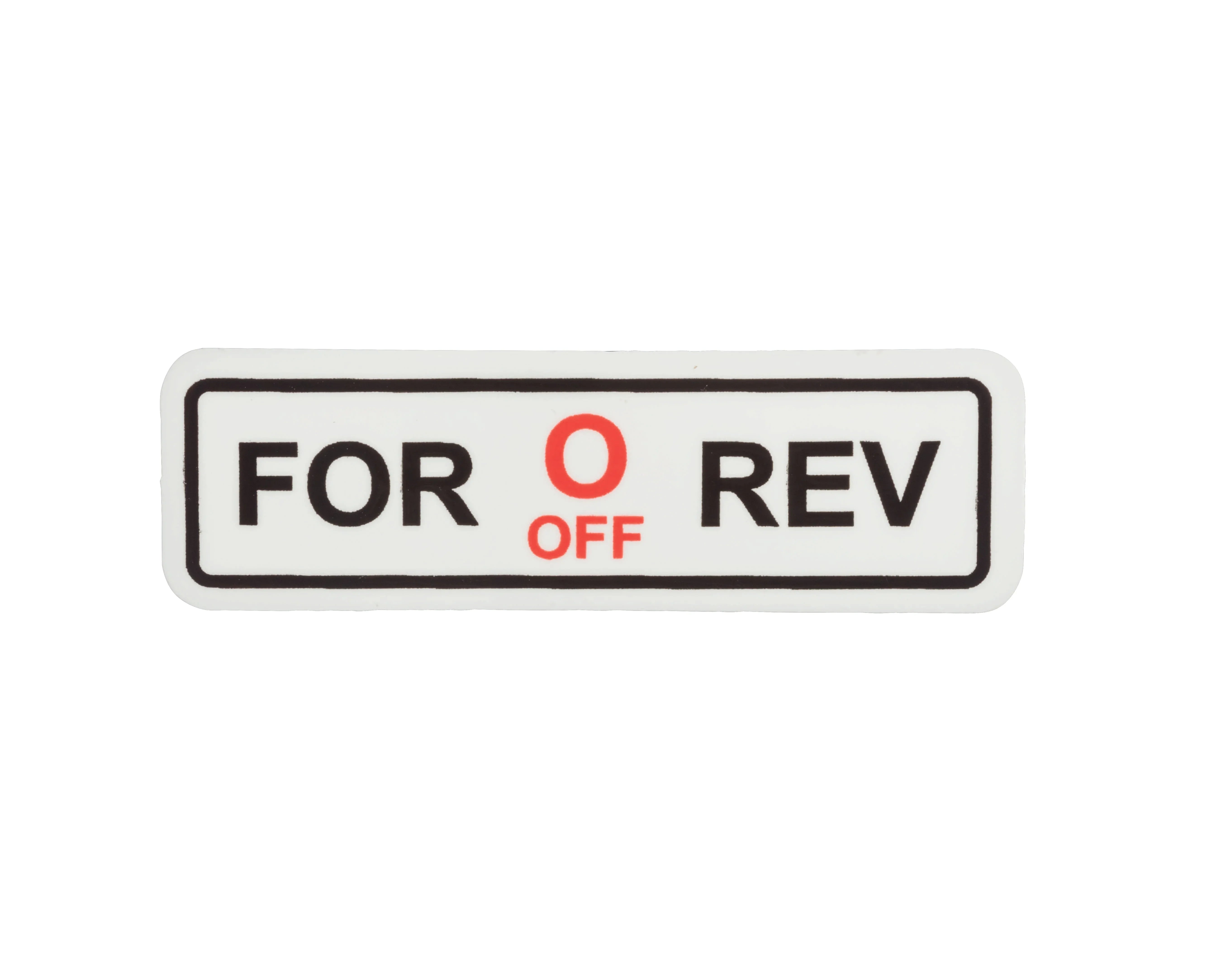 RIDGID 23687 - Calcomanía FOR/REV K1500A